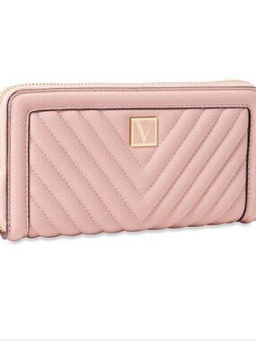 Victoria's Secret Pink Zipper VICTORIA Wallet - Limited Edition